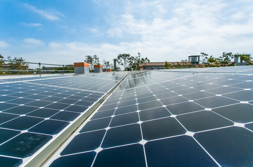 UC Santa Barbara solar panels